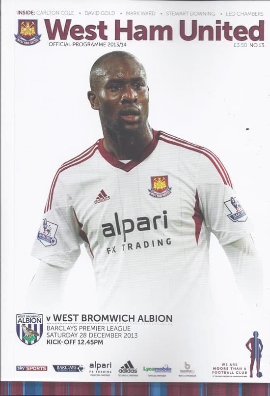 West Ham United FC v West Bromwich Albion FC 